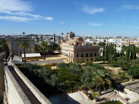 Palace from walls of Alcazar